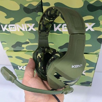 هدفون گیمینگ سیمی فوق‌ حرفه ای KONIX مدل PS-400