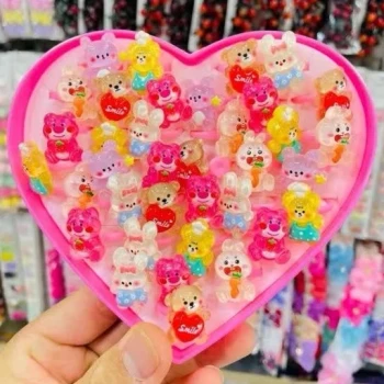 انگشتر دخترانه بچگانه وارداتی