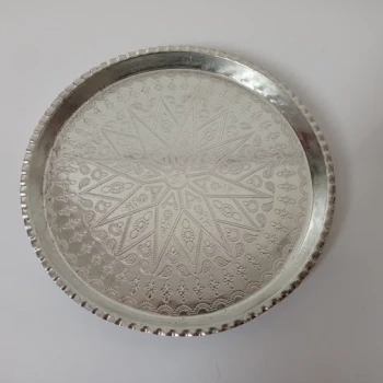 سینی گرد مسی قلع شده نانو سایز 3