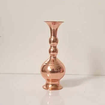 گلدان مسی خمره ای سایز متوسط نانو شده