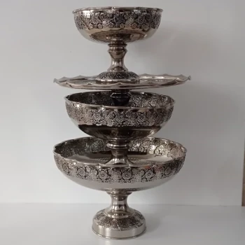 سرویس پذیرایی مسی آبکاری کروم ریز گل نانو