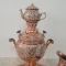 سماور مسی نقره کوب سرویس کامل کیفیت عالی 