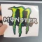 برچسب استیکر بدنه خودرو طرح مانستر Monster