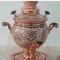 سماور مسی نقره کوب سرویس کامل کیفیت عالی 