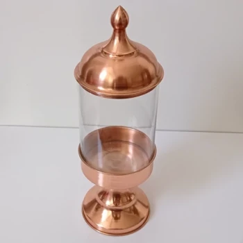 کندی باکس مسی سایز متوسط پایه دار نانو