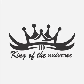برچسب استیکر کینگ king  کد 2