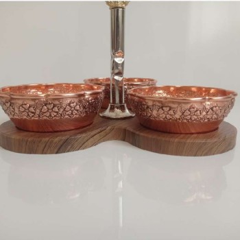 اردو خوری مسی سه تایی استنددار نانو شده