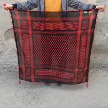 روسری کردی زنانه طرح هندی