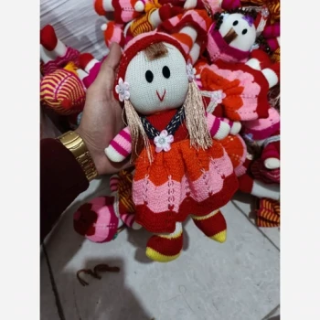 عروسک بافتنی دست ساز 