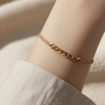 دستبند زنانه دخترانه دستبند استیل کیفیت عالی