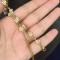 دستبند دخترانه استیل کیفیت عالی رنگ ثابت در دو رنگ طلایی و نقره ای