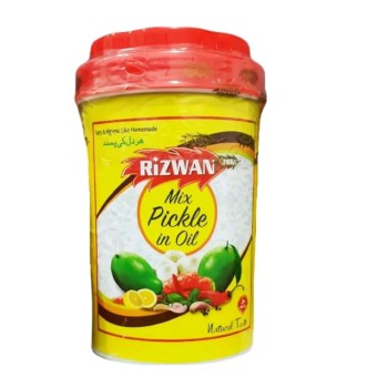 ترشی رضوان مخلوط 1کیلوگرم Mango Rizwan