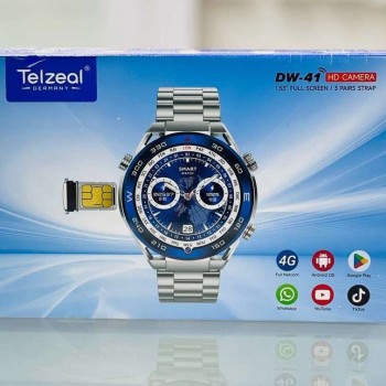 ساعت هوشمند سیم کارت خور حافظه 64 گیگ رام 4 telzeal DW41