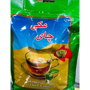 عالی اصل چای مکی 2/5 کیلو کله مورچه با طعم هل