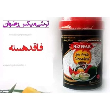 عالی ترشی انبه بدون هسته مخلوط روغنی رضوان یک کیلوئی (REZWAN-RIZWAN) اورجینال پا