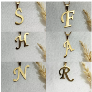گردنبند حروف A S M  H Z N