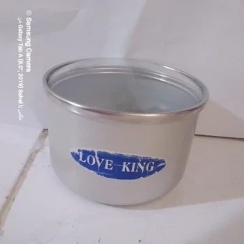 قندان درب شیشه ای  Love king 