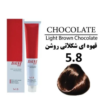 رنگ موی شکلاتی دنیوان رنگمو قهوه ای شکلاتی 