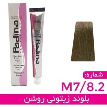 رنگ موی پادینا زیتونی 7 رنگموی 100 میل