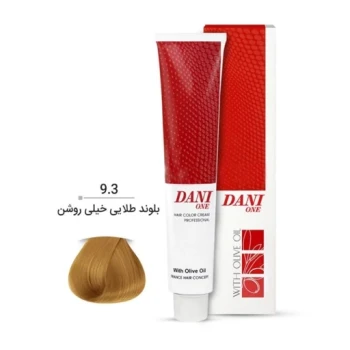 رنگ مو طلایی 9 دنی وان 100 میل رنگموی گیاهی انواع پودردکلره رنگمو کریتیو موجوده 