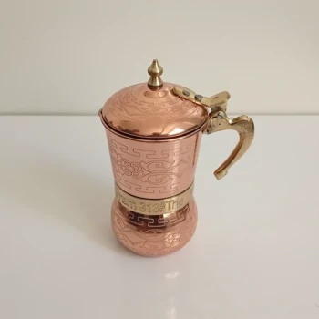 موکاپات یک کاپ مسی طرحدار نانو شده زنجان دست ساز 