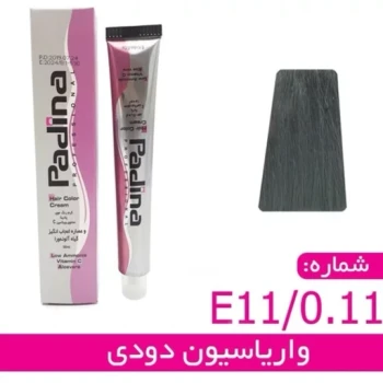 رنگ مو واریاسیون دودی پادینا Padina رنگساژ  رفله زردی مو 