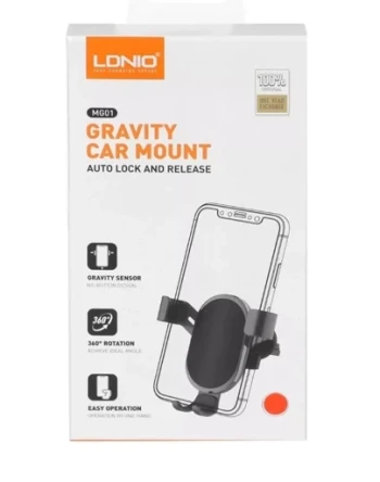 هولدر LDNIO مدل MG01 ویژگی Gravity