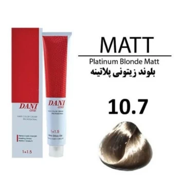 رنگ موی بلوند زیتونی پلاتینه 10 دنی وان 