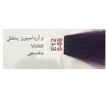 واریاسیون بنفش رنگ مو پادینا 100 میل E12
