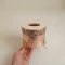 جا دستمال کاغذی پایه برنجی گلبرگ مسی نانو