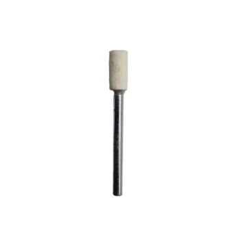 نمد انگشتی  خارجی سایز 5mm با دنباله 3mm مخصوص پرداخت و پولیش انواع سنگ و فلزات