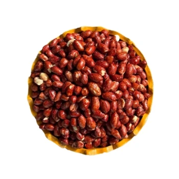 مغز بادام زمینی لعابی 250 گرم