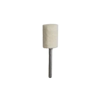 نمد انگشتی خارجی سایز 10mm با دنباله 3mm مخصوص پرداخت و پولیش انواع سنگ و فلزات