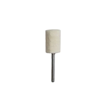 نمد انگشتی خارجی سایز 12mm با دنباله 3mm مخصوص پرداخت و پولیش انواع سنگ و فلزات