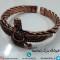 دستبند مسی طرح هخامنش
