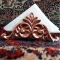 جا دستمال کاغذی رو میزی مسی
