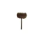 اسکاج قهوه یی سایز 25mmبا دنباله 3mm مخصوص پولیش وصیقل دادن