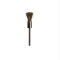 سر سوهان سیمی طلایی قلمی ( فرچه سیمی )سایز 8mm با دنباله 3mm مخصوص انواع فلزات و ناخنکاری