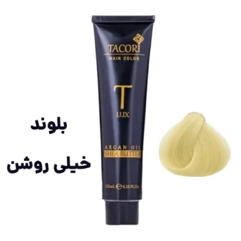 رنگ مو n8 تاکوری رنگموی بلوند خیلی روشن 