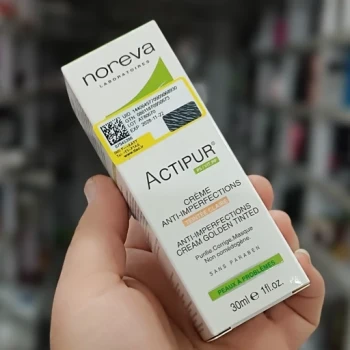  کرم پودر اکتی پور نوروا اصل بژ متوسط actipur noreva کرمپودر اکتیپور حاوی ضدآفتاب Actipur آکتی پور کرم آرایشی سبک ضدآب 