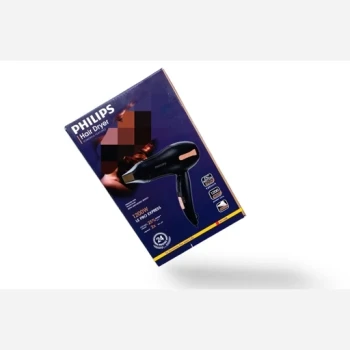 سشوار حرفه ای فلیپس   PHILIPS سشوار حرفه ای با پرتاپ فوق العاده   تک رنگ سبز پر رنگ   المنت های حرارتی 12 رشته   دا