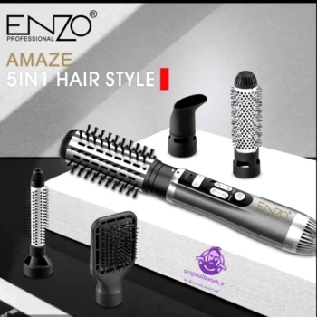 سشوار چرخشی انزو پروفیشنال ایتالیا   ENZO PROFESSIONAL ITALY NEW 749  سشوار چرخشی به دو طرف   متور چرخشی گیربکسی  