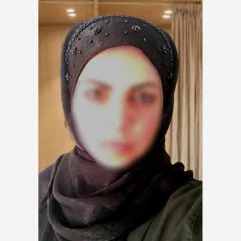 هدشال مجلسی مشکی کرپ کوپرا جت بلک مشکی