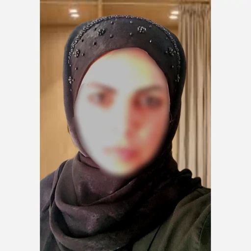 هدشال مجلسی مشکی کرپ کوپرا جت بلک مشکی