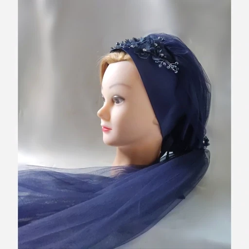 توربان مجلسی سورمه ای 