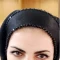 هدشال مجلسی مشکی کرپ کوپرا جواهردوزی
