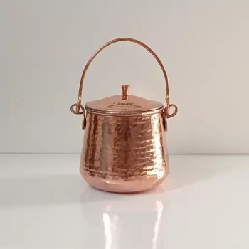 دیزی خوری مسی تک نفره نانو شده کاملا دست ساز زنجان