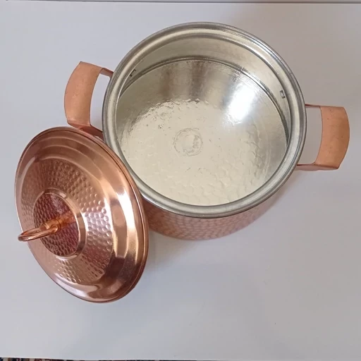 دیگ مسی نانو شده سایز چهار (هشت نفره)