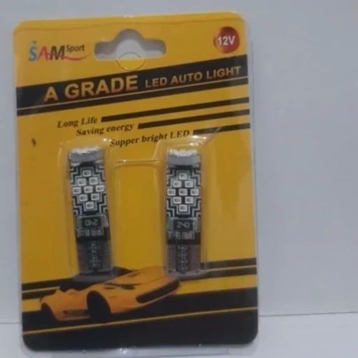 لامپ چراغ انبه ای سکن انواع خودرو smd24 بسته دو عددی