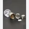 چراغ سروالف هفت رنگ وارداتی بسته دو عددی با شش عدد باتری ک داخل سروالفه مخصوص دوچرخه موتور ماشین